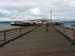 Pedaling out to Pier 39.